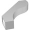 Ekena Millwork 3-in. W x 18-in. D x 24-in. H Geneva Architectural Grade PVC Knee Brace BRCP03X18X24GNV - alternate 3